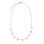 Load image into Gallery viewer, SETHI COUTURE Lluvia 18K White DIamond Necklace