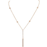 Load image into Gallery viewer, Diamond Y Pendent Necklace
