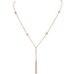 Load image into Gallery viewer, CASATO Diamond Y Pendent Necklace