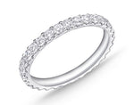 Load image into Gallery viewer, MEMOIRE Odessa Diamond Eternity Wedding Band