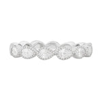 Load image into Gallery viewer, SETHI COUTURE 18K White Gold Paloma White Diamond Band