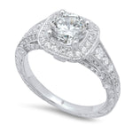 Load image into Gallery viewer, Vintage Diamond Halo Engagement Ring
