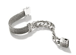 Load image into Gallery viewer, JOHN HARDY Rata Curb Chain / Flat Bracelet, Sterling Silver 12mm