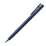 Load image into Gallery viewer, FABER-CASTELL NEO Slim Fountain Pen, Aluminum Dark Blue