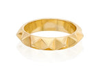 Load image into Gallery viewer, Studded Stacking Ring - Gold
