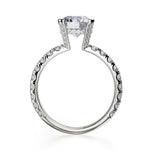 Load image into Gallery viewer, MICHAEL M Crown Engagement Ring