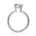 Load image into Gallery viewer, MICHAEL M Crown Engagement Ring
