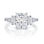 Load image into Gallery viewer, PARADE DESIGNS Platinum Art Deco Inspired Engagement Ring