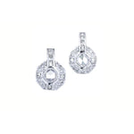 Load image into Gallery viewer, SETHI COUTURE 18K White Gold Moderne White Diamond Drop Earrings