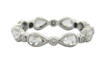 Load image into Gallery viewer, SETHI COUTURE 18K White Gold Fine Vine White Diamond Band