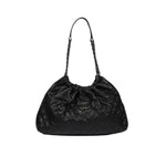Load image into Gallery viewer, Pre-Owned CHANEL Black Satin Melrose CC Cabas Tote Bag -RARE