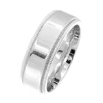Load image into Gallery viewer, Men's Silver Wedding Band