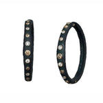 Load image into Gallery viewer, SARAH GRAHAM Pebble Bold Diamond Hoop Earrings - FINAL SALE