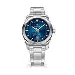 Load image into Gallery viewer, MONTA Noble Voyager Automatic 24-Hour 38.5mm Blue Dial