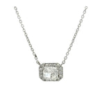 Load image into Gallery viewer, Platinum Diamond Pendant Necklace