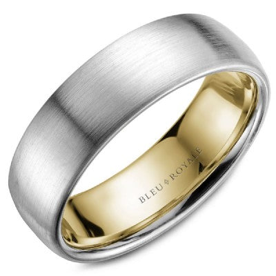 Men's Bleu Royale Wedding Band