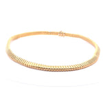 Load image into Gallery viewer, Gold Tubogas Choker Necklace
