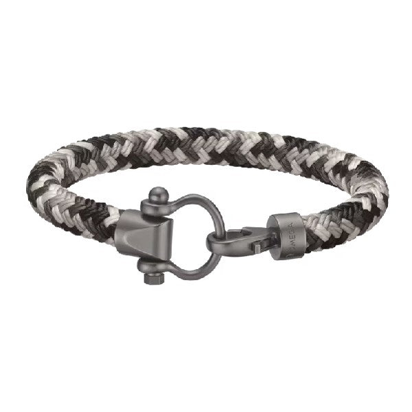 OMEGA Snow Braided Nylon Sailing Bracelet