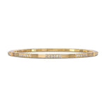 Load image into Gallery viewer, DEMEGLIO 18K Yellow Gold Diamond Cluster Station Stretch Bracelet
