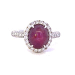 Load image into Gallery viewer, Ruby and Diamond Fashion Ring