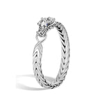 Load image into Gallery viewer, JOHN HARDY Legends Naga Silver Flat Chain Bracelet 9mm - SALE