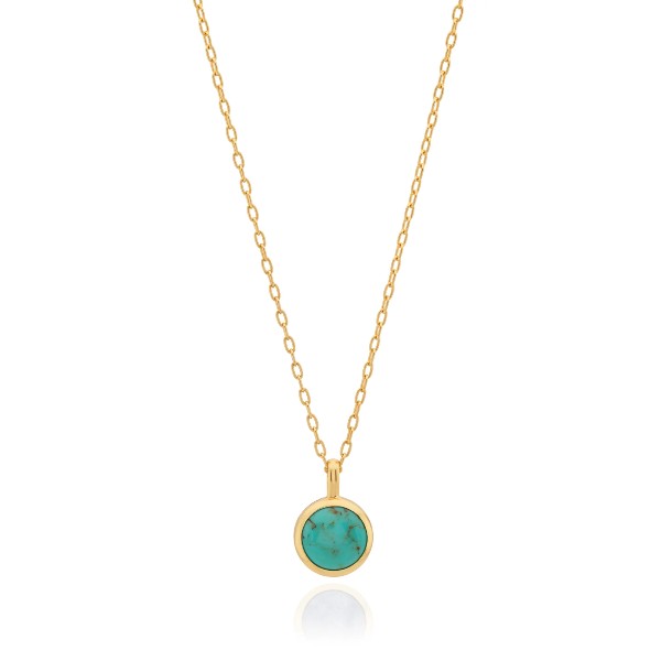 ANNA BECK Playa Turquoise Pendant Necklace