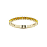 Load image into Gallery viewer, 14K Yellow Gold Citrine Stackacle Ring