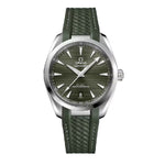 Load image into Gallery viewer, OMEGA Seamaster Aqua Terra 150M Green Dial Rubber Strap Watch 38mm