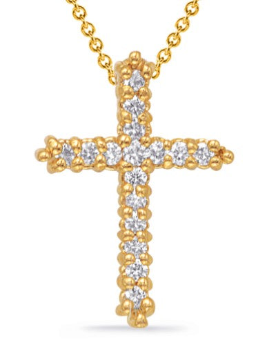 Diamond Cross Pendant