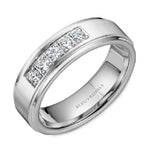 Load image into Gallery viewer, Men's Diamond Wedding Band