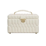 Load image into Gallery viewer, WOLF Lauren Medium Ivory Leather Jewelry Box
