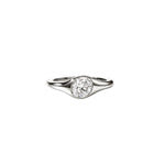 Load image into Gallery viewer, JOHN HARDY Lovestruck Silver Ring Lab Diamond Ring-1.25cttw