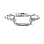 Load image into Gallery viewer, Diamond Paperclip Link Ring