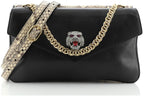 Load image into Gallery viewer, Pre-Owned GUCCI Thiara Double Shoulder Bag Python and Leather Medium