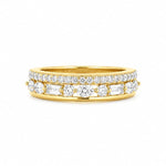 Load image into Gallery viewer, 14K Yellow Gold Mixed Shape Diamond Ring
