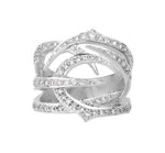 Load image into Gallery viewer, STEPHEN WEBSTER 18K White Gold Diamond Thorn Ring