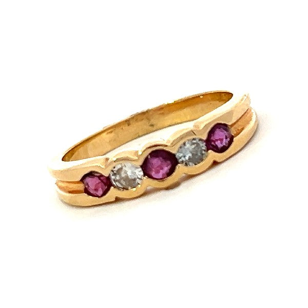 Ruby and Diamond Ring