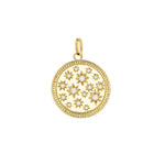 Load image into Gallery viewer, SETHI COUTURE 18K Yellow Gold Celeste White Diamond Pendant