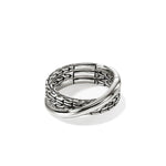 Load image into Gallery viewer, JOHN HARDY Sterling Silver Crossover Ring