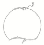 Load image into Gallery viewer, STEPHEN WEBSTER 18K White Gold Stem Chain Diamond Bracelet