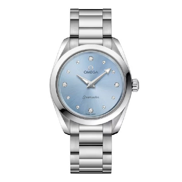 OMEGA Seamaster Aqua Terra 28mm - Glossy Ice NEW