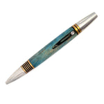 Load image into Gallery viewer, WILLIAM HENRY Caribe 14 Dyed Maple Burl Wood Rollerball Writing Pen
