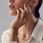 Load image into Gallery viewer, STEPHEN WEBSTER 18K White Gold Thorn Convertible Ring