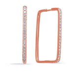 Load image into Gallery viewer, Diamond Hoops