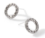 Load image into Gallery viewer, JOHN HARDY Classic Chain Circle Stud Earrings