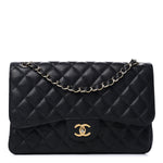 Load image into Gallery viewer, Pre-Owned CHANEL Classic Flap Bag Caviar Quilted Jumbo