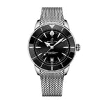 Load image into Gallery viewer, BREITLING Superocean Heritage Automatic 44 Black Dial Stainless Steel Watch 44mm - NEW