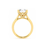 Load image into Gallery viewer, 14K Yellow Gold Diamond Solitaire Engagement Ring