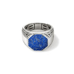 Load image into Gallery viewer, JOHN HARDY Men's Lapis Lazuli Signet Ring