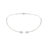Load image into Gallery viewer, CASATO 18K White Gold Collier Diamonds Necklace